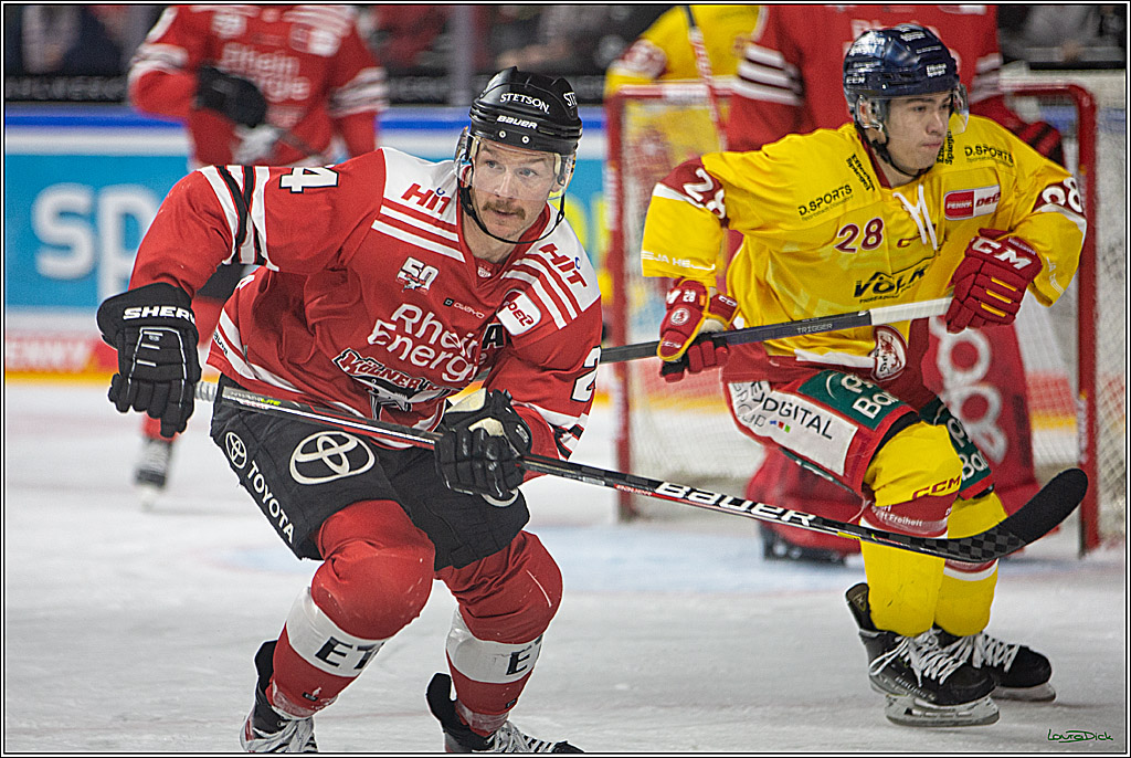 PENNY DEL; Koelner Haie- Duesseldorfer EG; Koeln, 16.12.2022